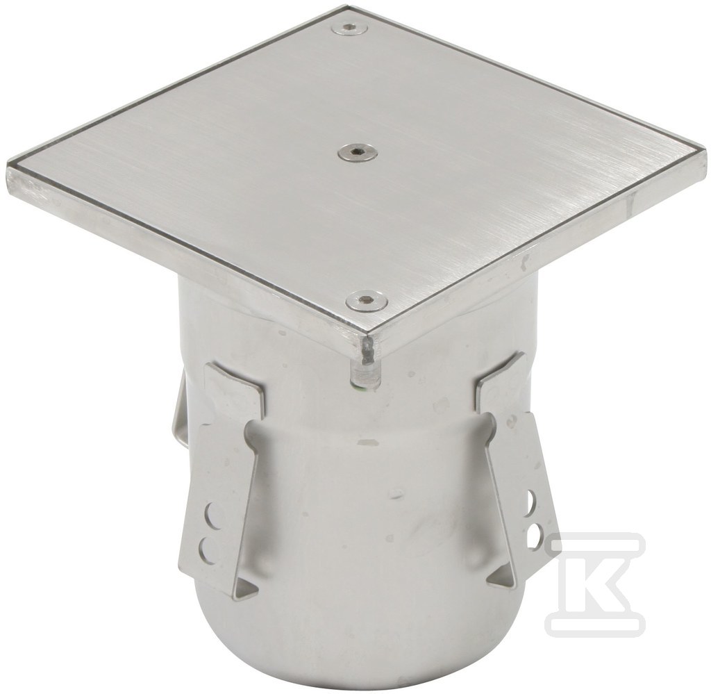 Inspection inlet 145x145 square grate, - 144.155.110.10 S